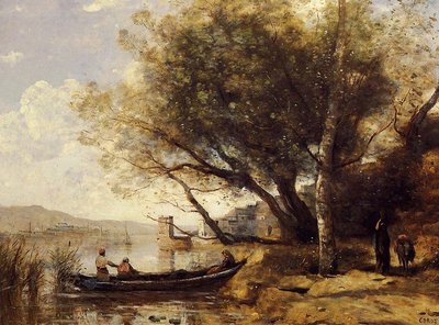 Esmirna, Bournabat de Jean Baptiste Camille Corot